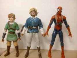 Breath of the Wild Link (Legend of Zelda) Custom Action Figure