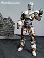 Satria harimau Torga ice mode (S.H. Figuarts) Custom Action Figure