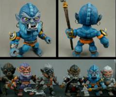 Loyal Subjects Blu-Beast (Masters of the Universe) Custom Action Figure