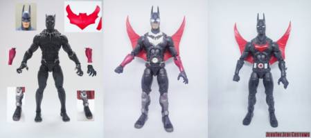 Batman Beyond (Batman Beyond) Custom Action Figure [Batman Beyond custom action figure before and after]