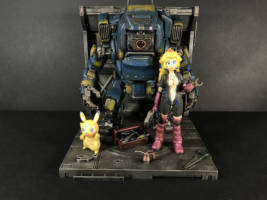 Mechanic Princess Peach (Nintendo) Custom Diorama / Playset