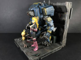 Mechanic Princess Peach (Nintendo) Custom Diorama / Playset