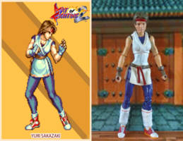 Yuri Sakazaki (Art of Fighting) Custom Action Figure