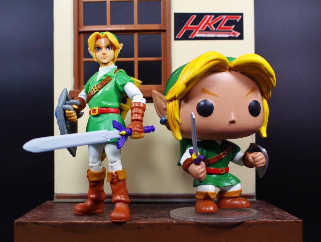 Funko Pop! Legend of Zelda Link figure (Legend of Zelda) Custom