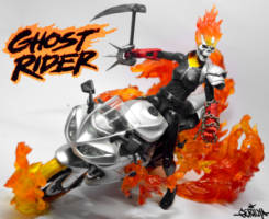 Lady Ghost Rider (Marvel Legends) Custom Action Figure
