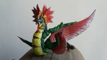 Kukulkan the Feathered  Serpent (SMITE) Custom Action Figure