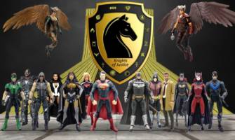 Knights of Justice - Batman & Superman (DC Universe) Custom Action Figure [The Knights of Justice]