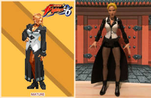 Mature (King of Fighters) Custom Action Figure