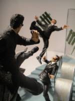 Neo vs Agents Smith diorama (Matrix) Custom Diorama / Playset