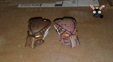 Bad Blood Predator Mask (Predator) Custom Action Figure