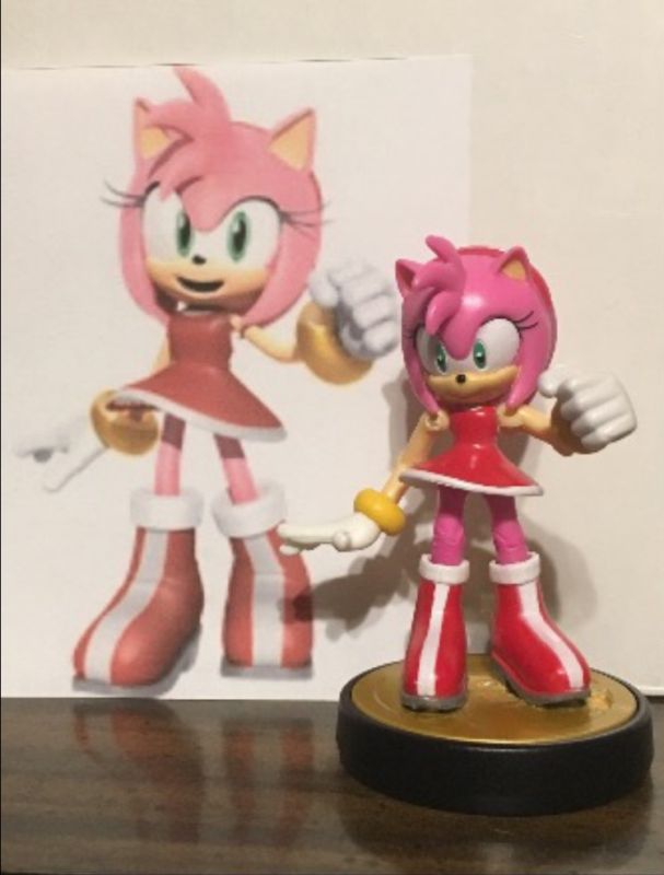 Custom / Edited - Sonic the Hedgehog Customs - Amy Rose - The