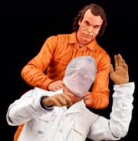 Arkham Asylum inpatient Joker (orange) (Batman - Movie Style) Custom Action Figure