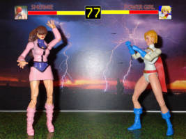 Shermie (SNK) Custom Action Figure
