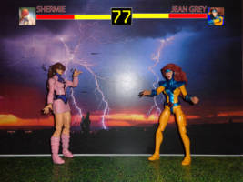 Shermie (SNK) Custom Action Figure