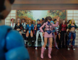 Shermie (SNK) Custom Action Figure [INSERT COINS]