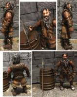 Bifur the Dwarf (Hobbit) Custom Action Figure [A in depth look]