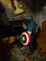 Ww2 captain america diorama (Captain America) Custom Diorama / Playset