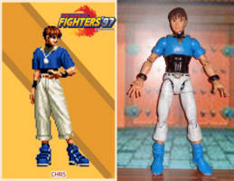 Chris (King of Fighters) Custom Action Figure