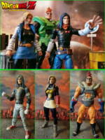 DBZ Android  # 17, 18 and 16 (Marvel Legends Style) (Dragonball Z) Custom Action Figure