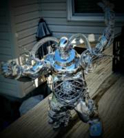 Ultra Armor Krang (Teenage Mutant Ninja Turtles) Custom Action Figure [Straight on]