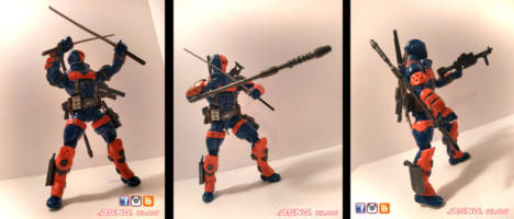 Armored Deathstroke (DC Universe) Custom Action Figure
