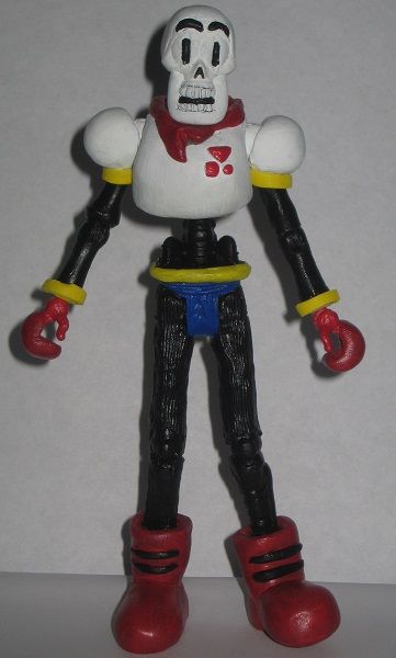 undertale papyrus figure