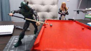 Pool table (Marvel Legends) Custom Diorama / Playset