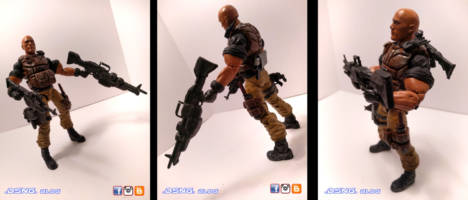 ROADBLOCK [Marvin Hinton] (G.I. Joe) Custom Action Figure