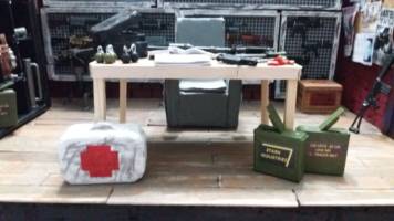 Punisher's Armory (Marvel Legends) Custom Diorama / Playset