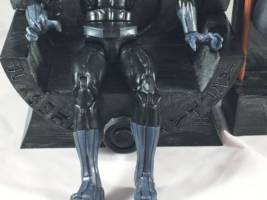 Black Panther Throne & Weapon Storage (Marvel) Custom Diorama / Playset [Closeup of Throne with Engraving]