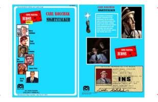 Custom card for carl kolchak action figure (Kolchak: The Night Stalker) Custom Other