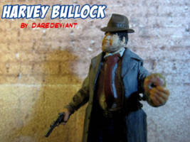 Harvey Bullock (DC Infinite Heroes) Custom Action Figure [Harvey's full equipment]