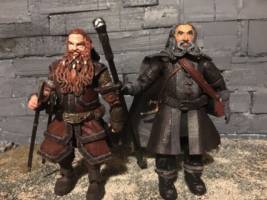 Oin the Dwarf (Hobbit) Custom Action Figure [Brothers]