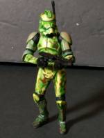 Kashyyyk Clone Trooper (Paint Upgrade) (Star Wars) Custom Action Figure