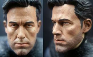 Bruce Wayne Head (Ben Affleck) (DC Universe) Custom Action Figure