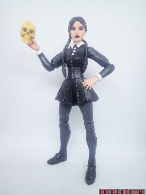 Wednesday Addams (Addams Family) Custom Action Figure