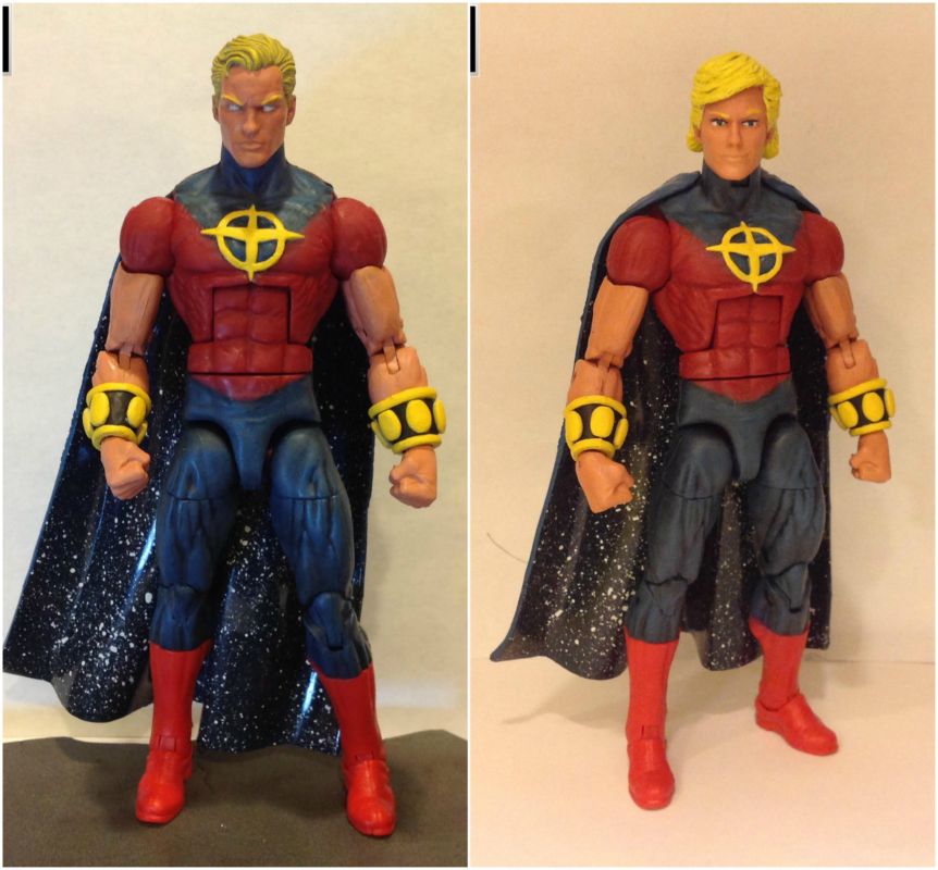 Quasar v5 (Marvel Legends) Custom Action Figure