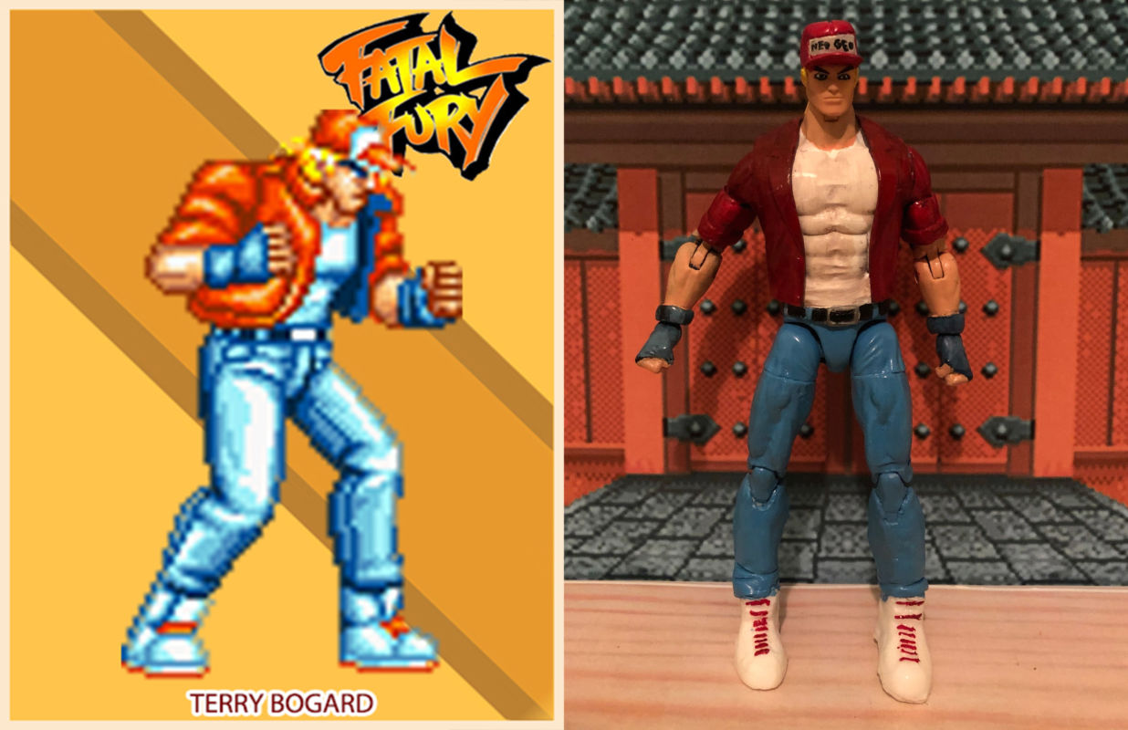 Terry Bogard (Fatal Fury) Custom Action Figure