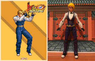King (Art of Fighting) Custom Action Figure