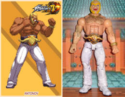 Antonov (King of Fighters) Custom Action Figure
