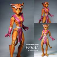 Feral (Maria Callasantos) XForce (Marvel Legends) Custom Action Figure