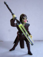 Two Slash - Predator Jedi (Star Wars) Custom Action Figure