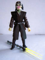 Two Slash - Predator Jedi (Star Wars) Custom Action Figure [Front View]