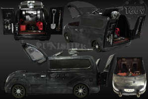 Punisher Van (Marvel Universe) Custom Vehicle