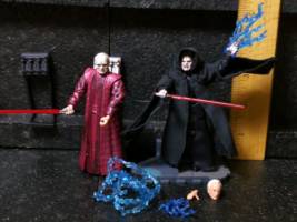 3.75" Ultimate Darth Sidious/ Emperor Palpatine Set #1 (Star Wars) Custom Action Figure