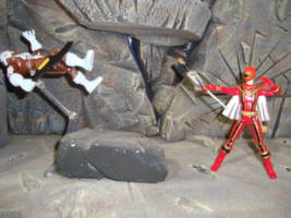S.H.Figuarts Magi Red (Power Rangers) Custom Action Figure [Magi Red VS Zobil.]