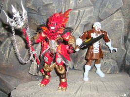 Hades Wise God Dagon (Power Rangers) Custom Action Figure [Dagon & Zobil!]