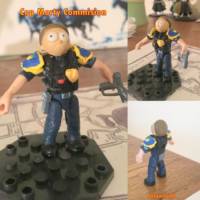 Cop Morty Commission (Mega Bloks) Custom Action Figure