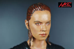 Dark Apprentice Rey (Infinities style Titan hero series Hot Toys paint apps) (Star Wars) Custom Action Figure
