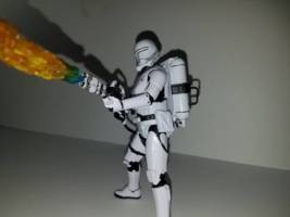 Black Series First Order Flame Trooper (Star Wars) Custom Action Figure
